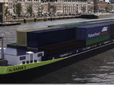New zero-emission hydrogen-powered cargo vessel ready for operation on the Rhine 